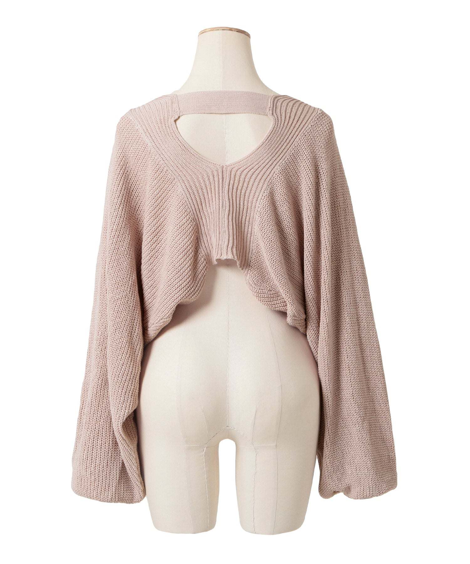 JULIA BOUTIQUE Short-Length Bolero Knit Cardigan / 24024