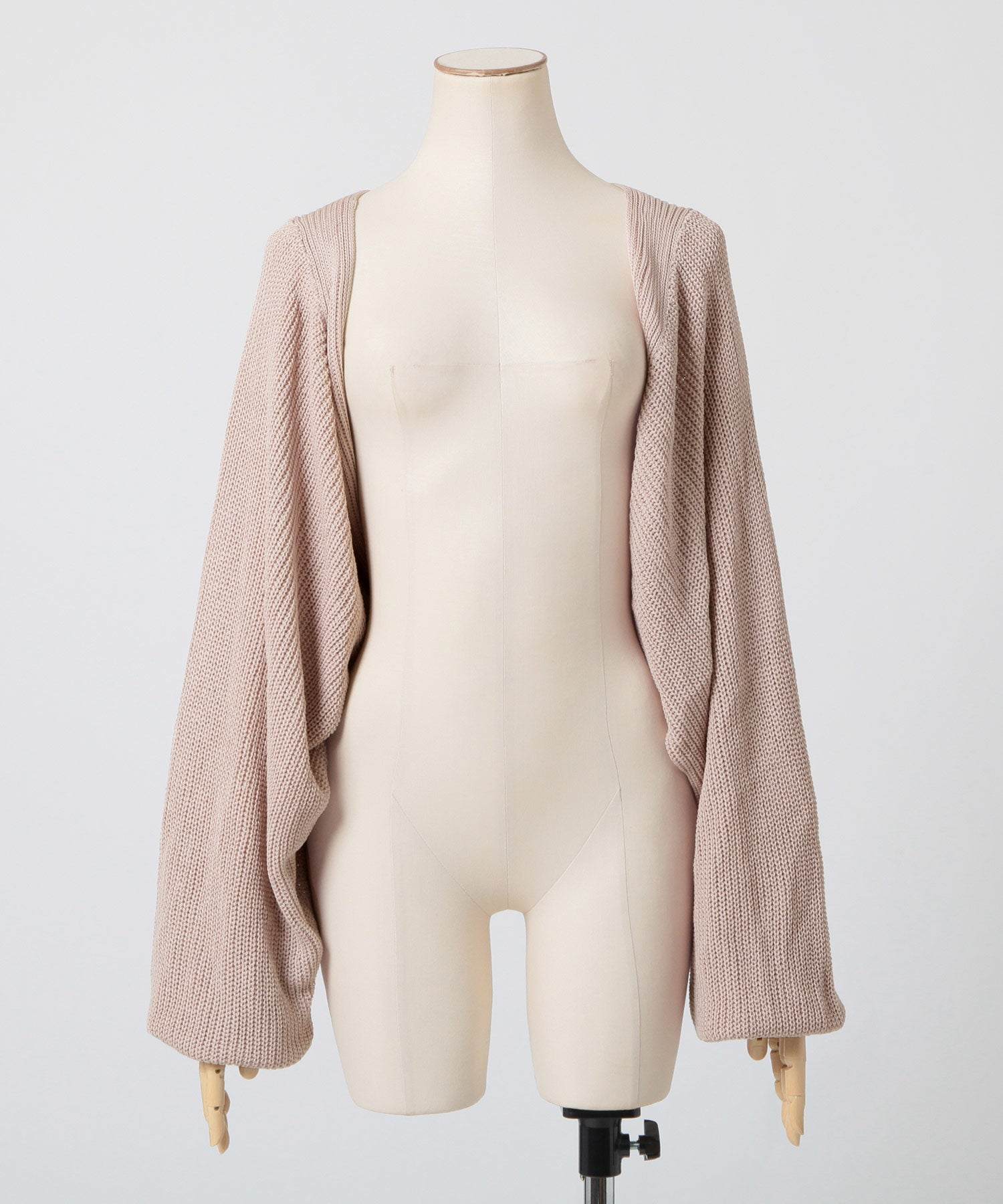 JULIA BOUTIQUE Short-Length Bolero Knit Cardigan / 24024
