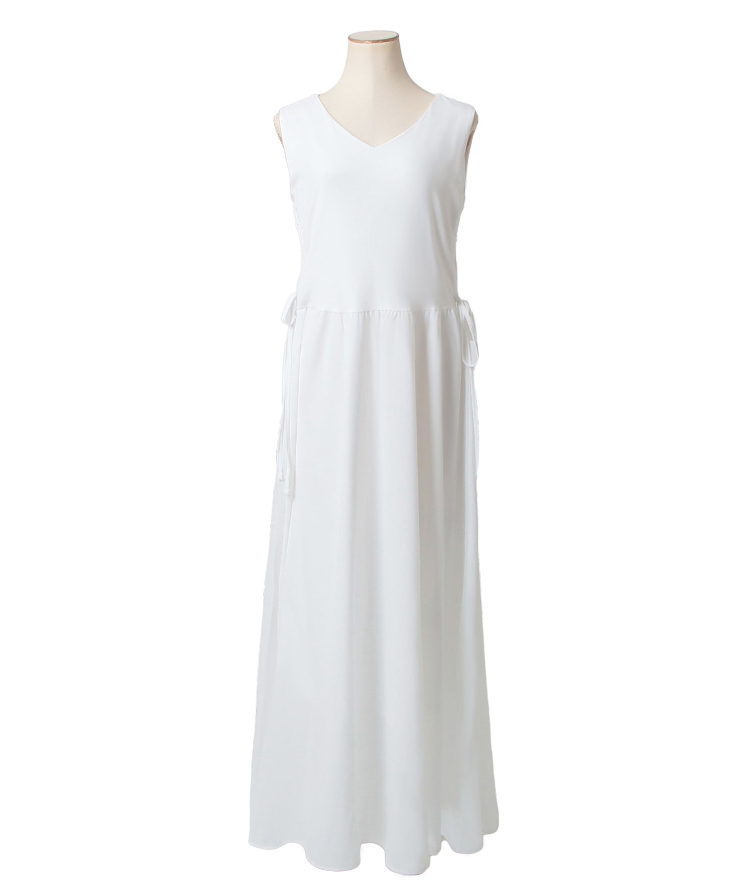 JULIA BOUTIQUE Drawstring Gathered Flare One-Piece Dress / 24054