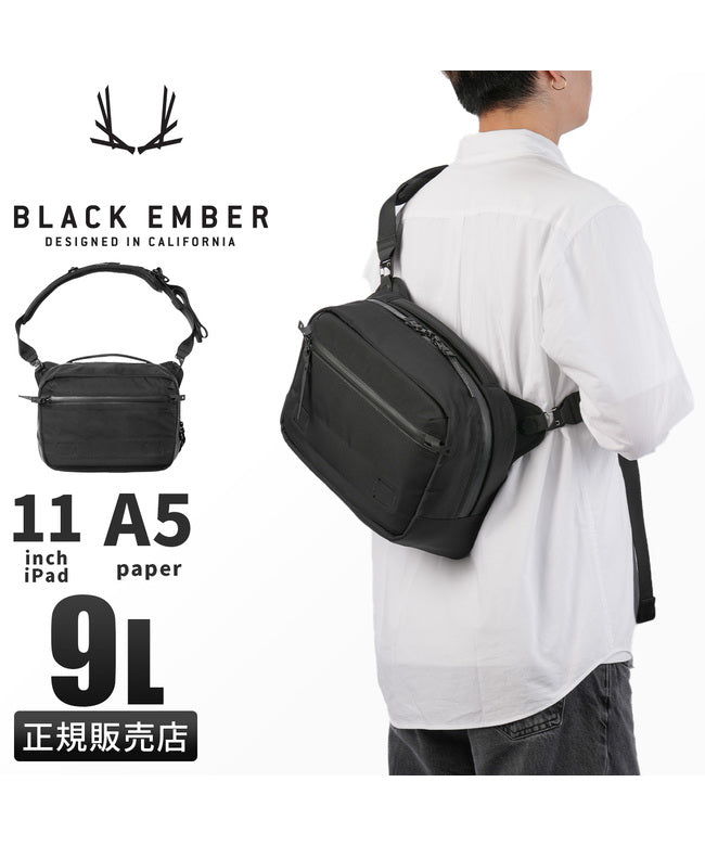 ブラックエンバー BLACK EMBER 新商品/井野屋/ブラックエンバー/GRIP SLING EMBER TEX/GRIP SLING EMBER TEX/ショルダーバッグ/8L【be-722501 （ブラック） ブラック