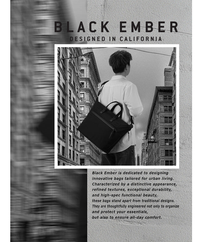 ブラックエンバー BLACK EMBER 新商品/井野屋/ブラックエンバー/WPT/WPT SHLDR-TOTE EMBER TEX/ショルダーバッグ/トート/20L【be-7225007】 （ブラック） ブラック