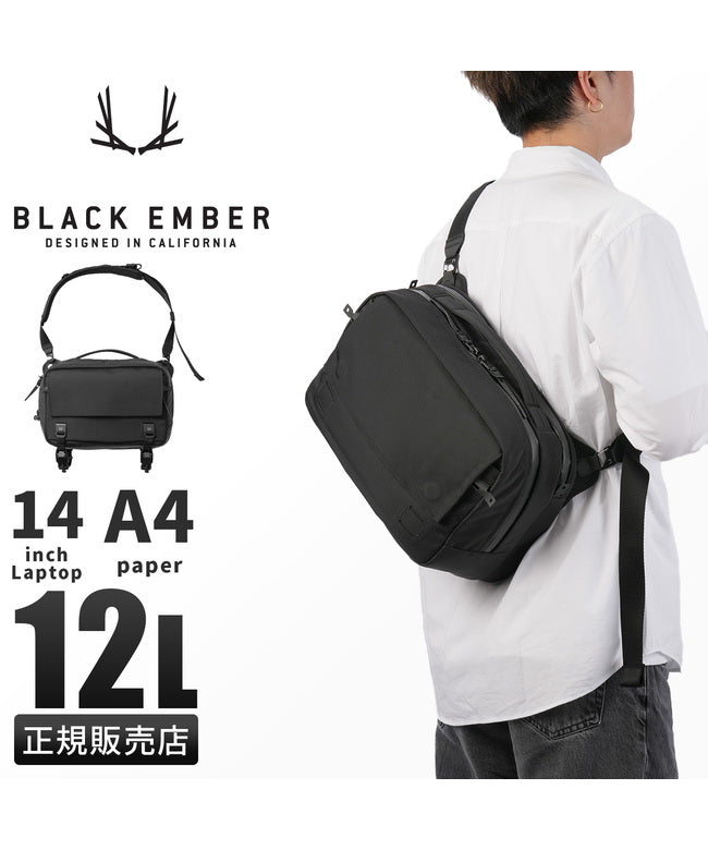 ブラックエンバー BLACK EMBER 新商品/井野屋/ブラックエンバー/GRIP SLING EMBER TEX/GRIP SLING 12 EMBER TEX/ショルダーバッグ/カメラバッグ/12 （ブラック） ブラック