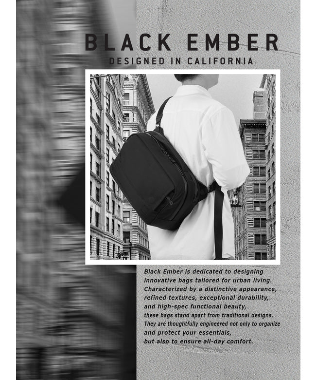 ブラックエンバー BLACK EMBER 新商品/井野屋/ブラックエンバー/GRIP SLING EMBER TEX/GRIP SLING 12 EMBER TEX/ショルダーバッグ/カメラバッグ/12 （ブラック） ブラック