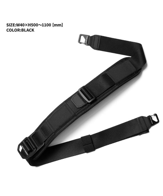 ブラックエンバー BLACK EMBER 新商品/井野屋/ブラックエンバー/NEW FORGE/SHOULDER STRAP/ショルダーストラップ【be-7224006】 （ブラック） ブラック