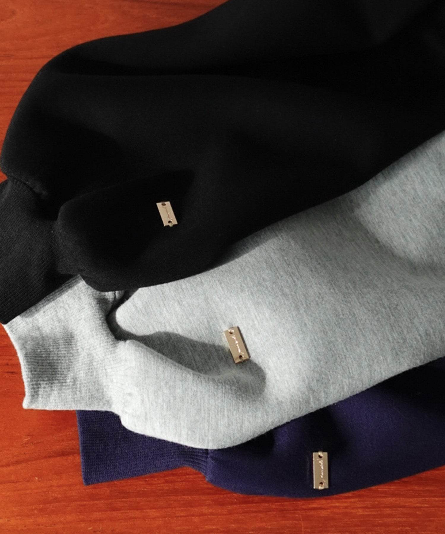 ジュノア JUNOAH ワンショルスリットスウェット （ブラック） ブラック