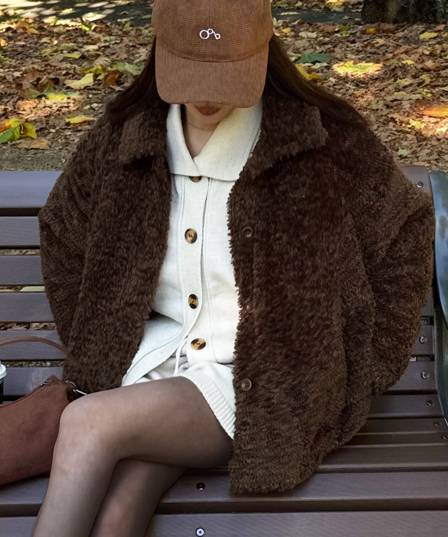 ジュノア JUNOAH 2wayカラープードルファーコート （ブラウン） ブラウン