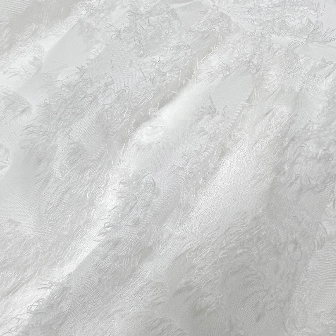 ジュノア JUNOAH シャギージャガードキャミワンピース