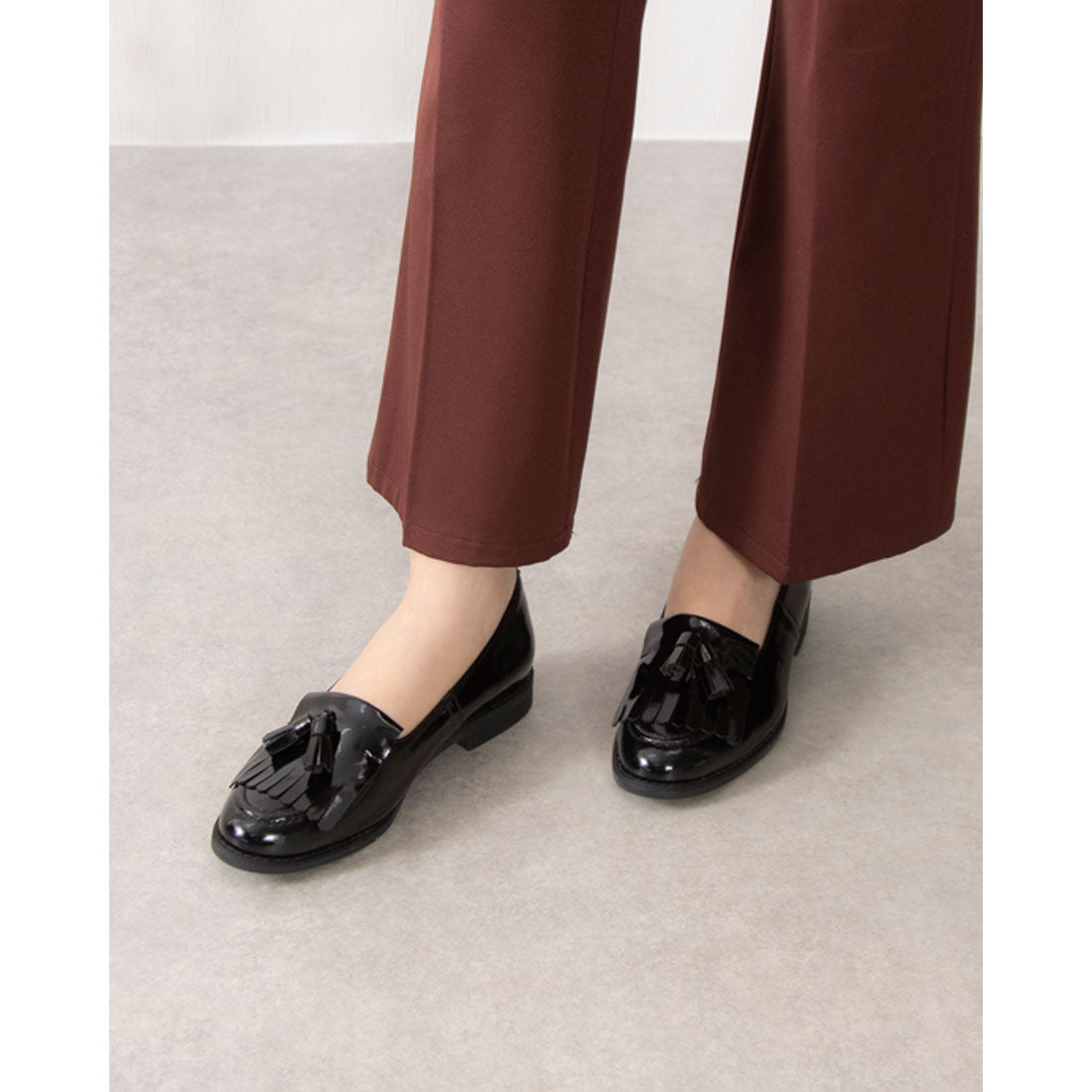 Jupery Tassel Fringe Rain Loafers