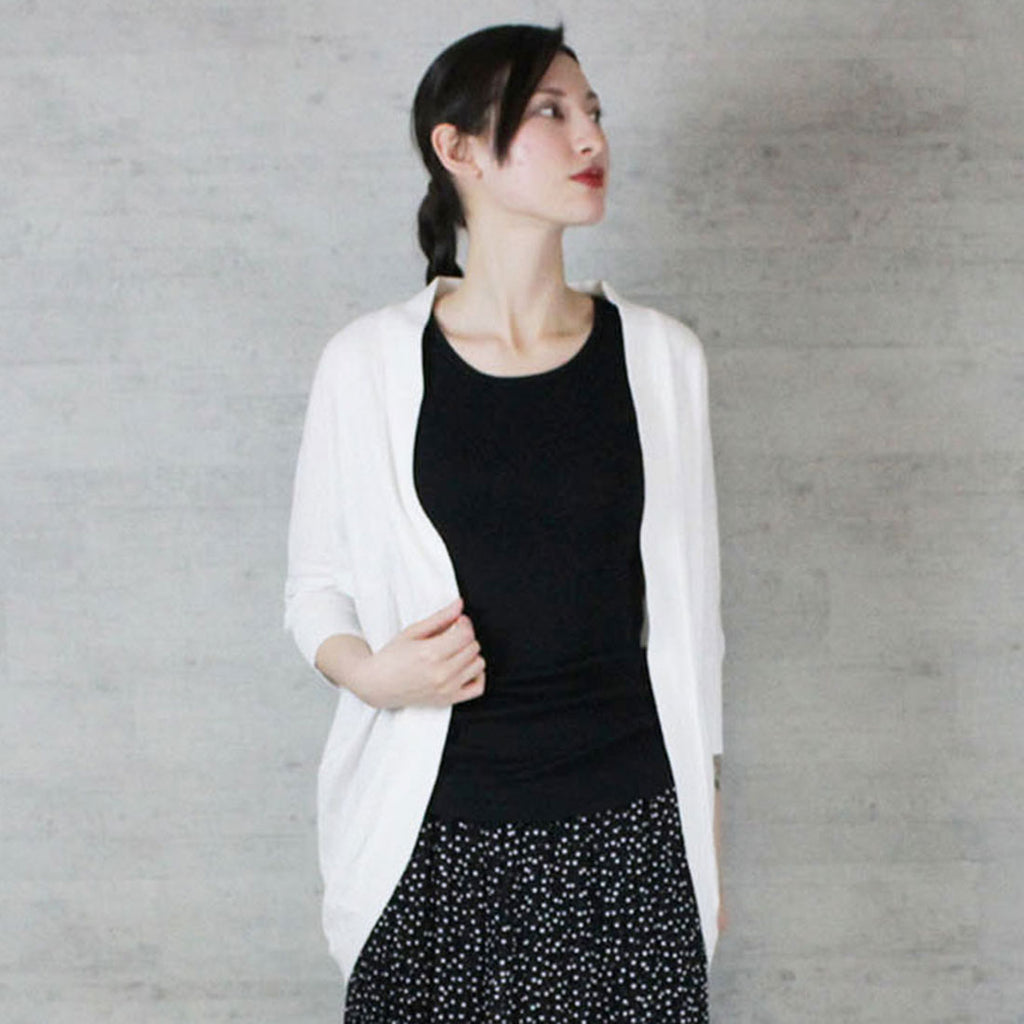 【 新品 】PILE JQ DOLMAN CARDIGAN JUNGLE JALOPY Cotton Knit Dolman Cardigan Tops Summer