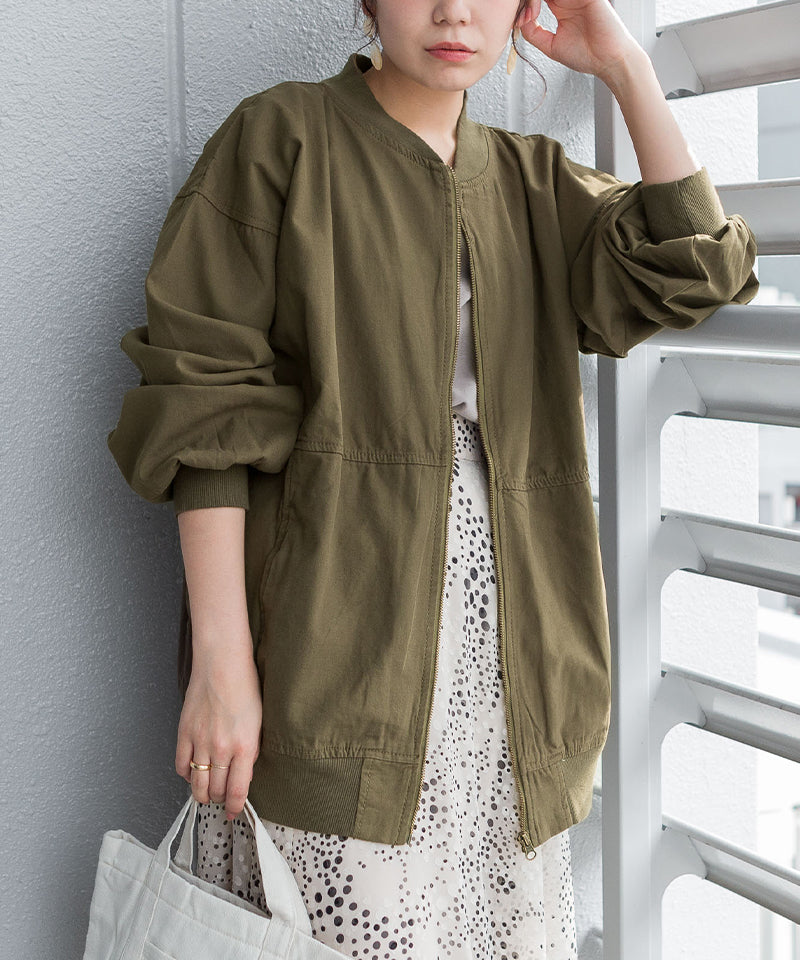 Jungle Jalopy Puff Sleeve Long MA-1