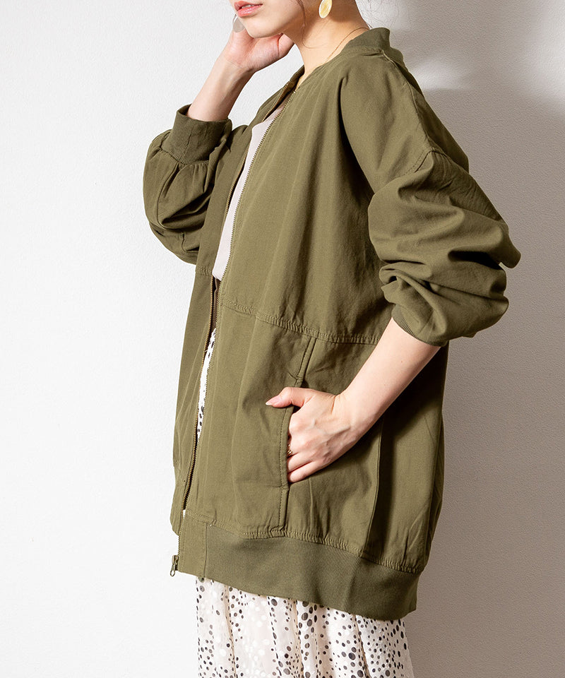 Jungle Jalopy Puff Sleeve Long MA-1