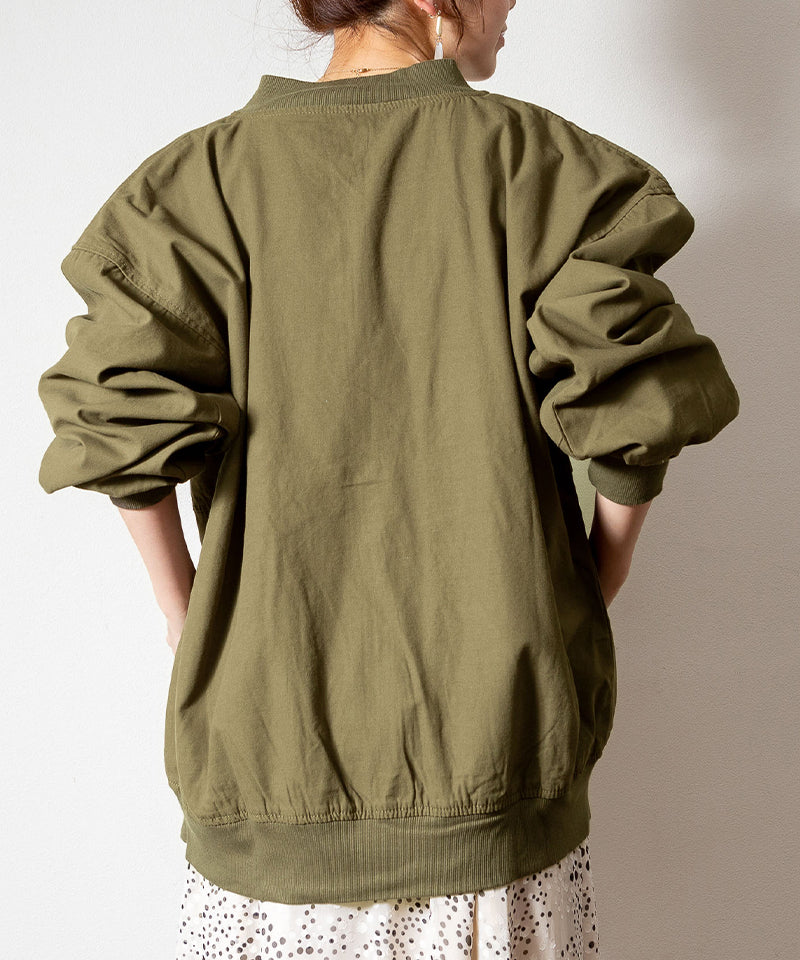 Jungle Jalopy Puff Sleeve Long MA-1