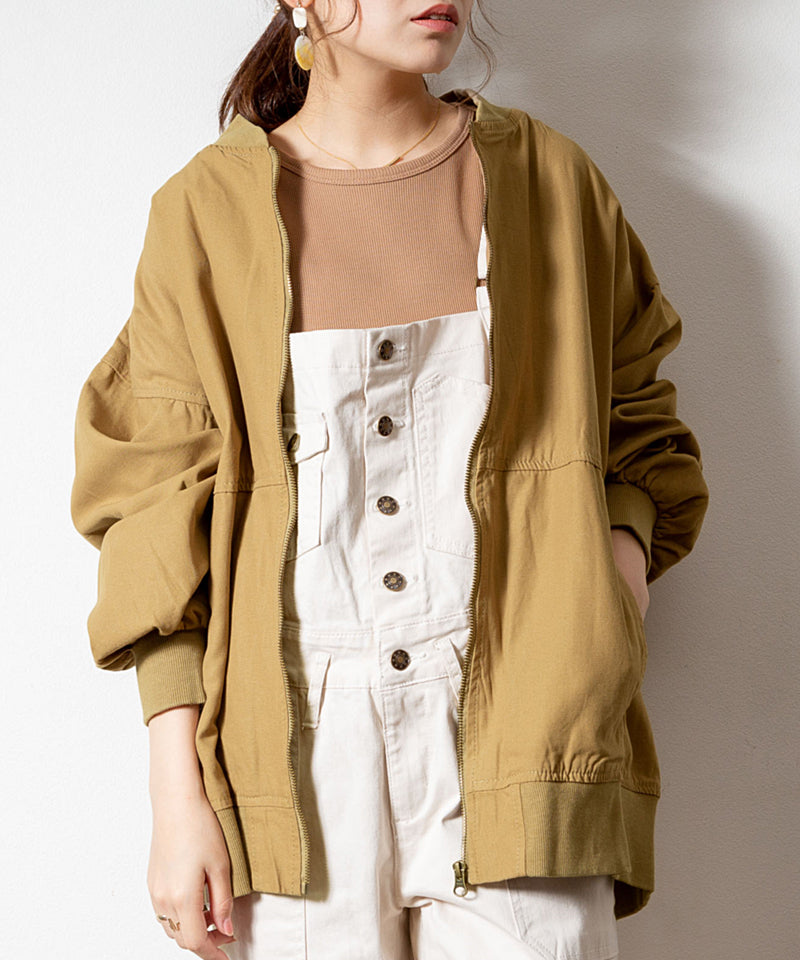 Jungle Jalopy Puff Sleeve Long MA-1