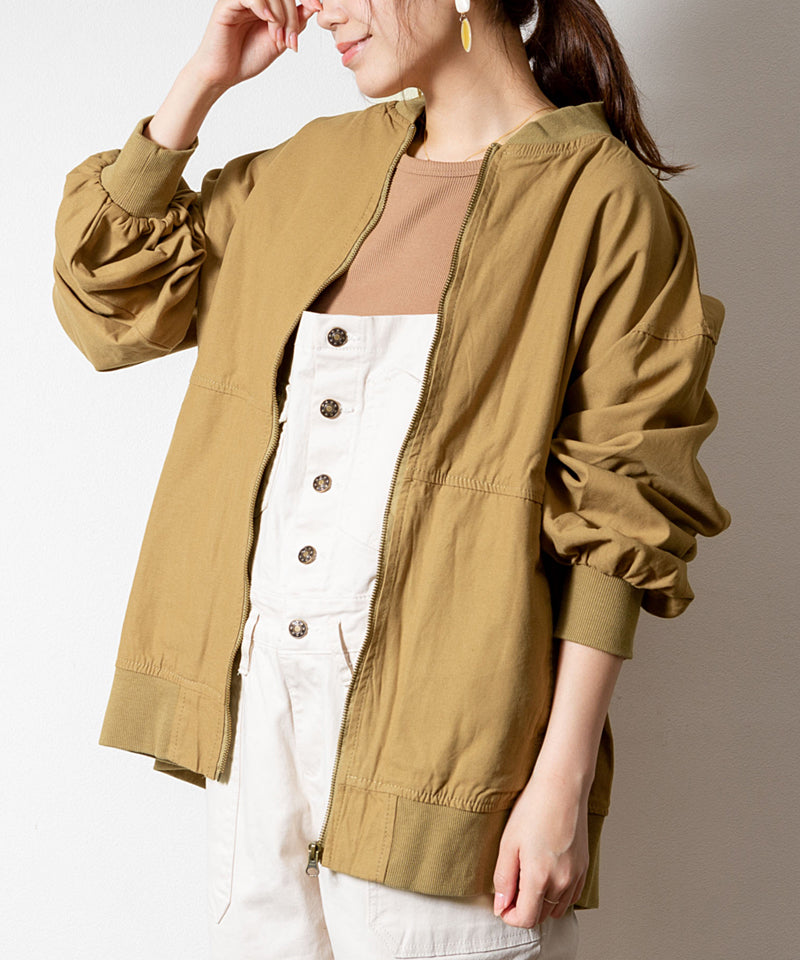 Jungle Jalopy Puff Sleeve Long MA-1