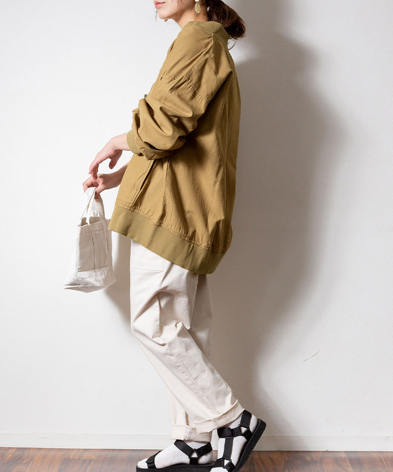 Jungle Jalopy Puff Sleeve Long MA-1