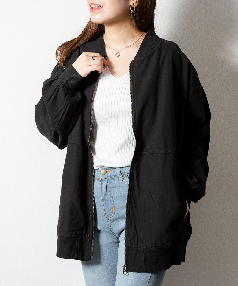 Jungle Jalopy Puff Sleeve Long MA-1