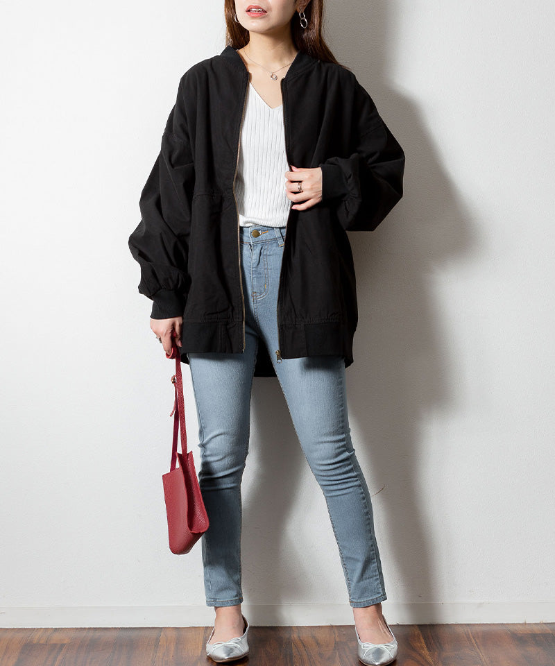 Jungle Jalopy Puff Sleeve Long MA-1