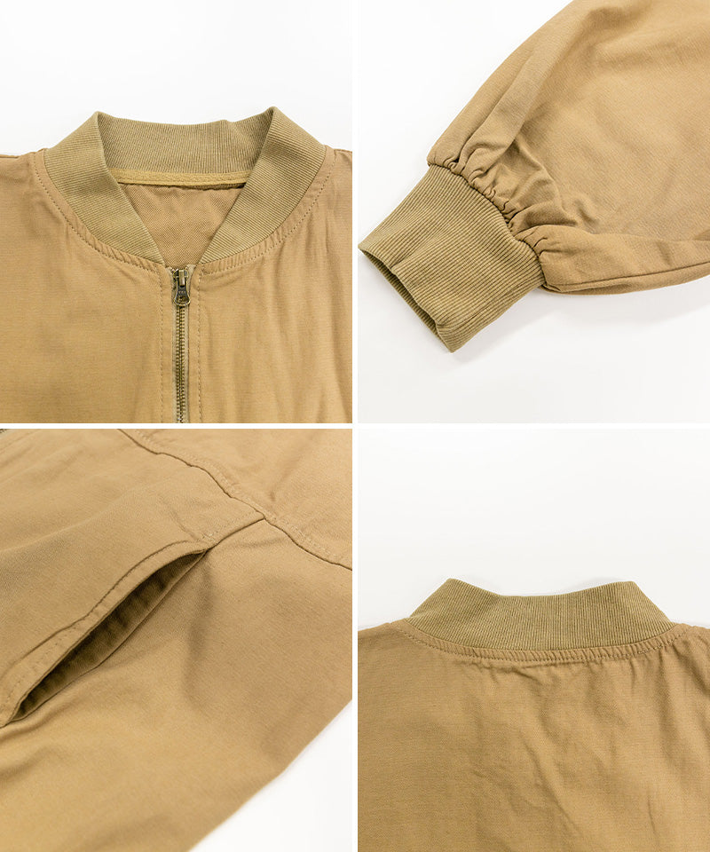 Jungle Jalopy Puff Sleeve Long MA-1
