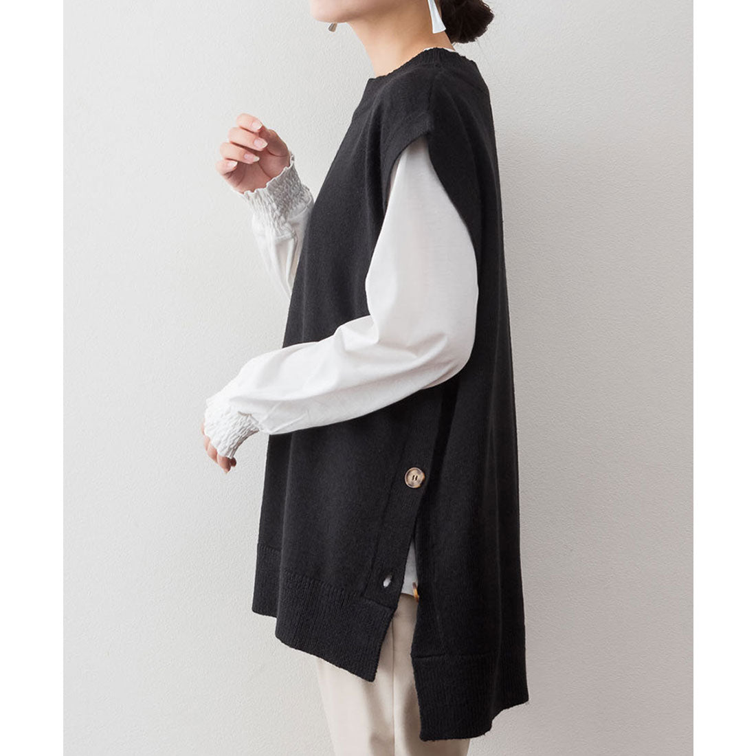 Jungle Jalopy Side Button Vest