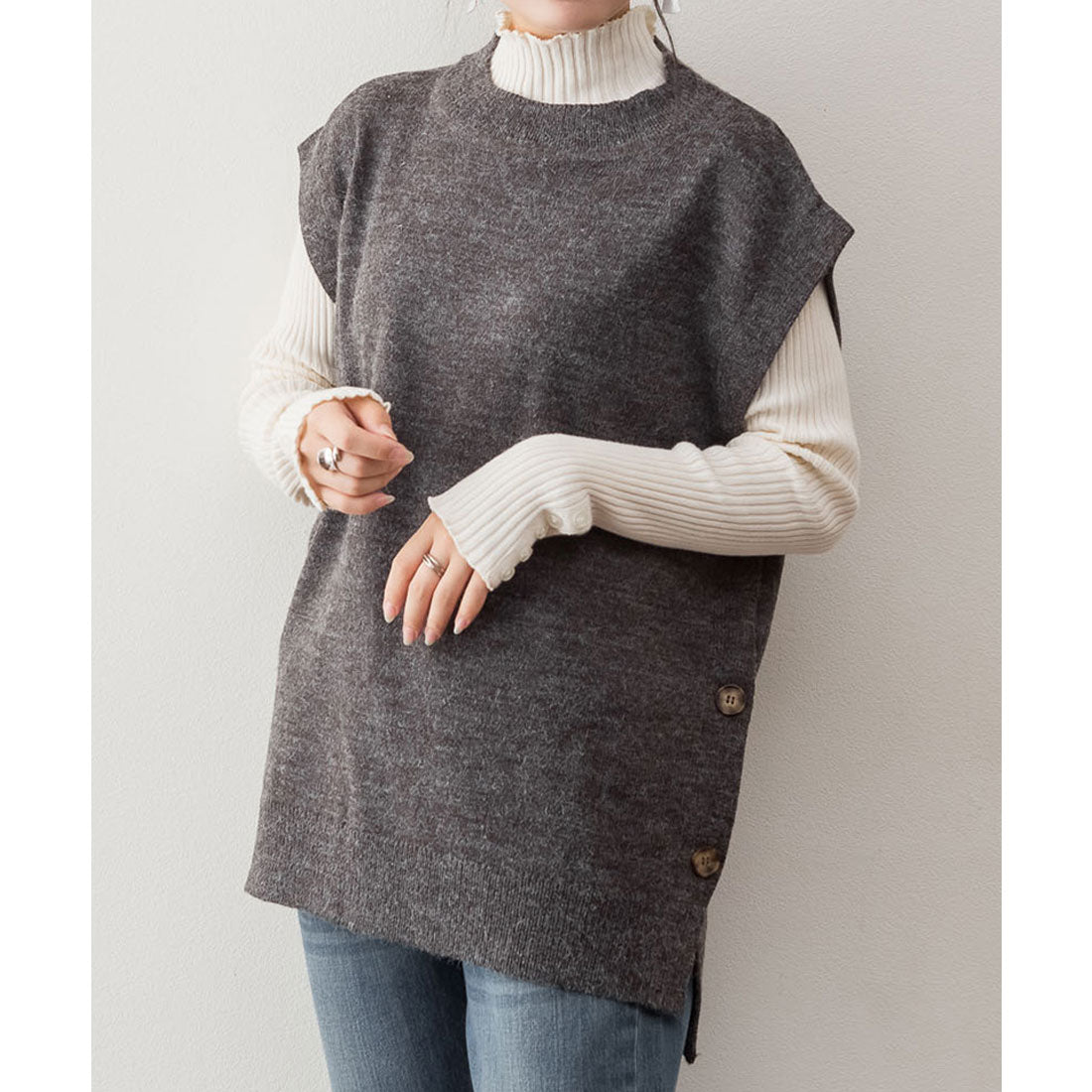 Jungle Jalopy Side Button Vest