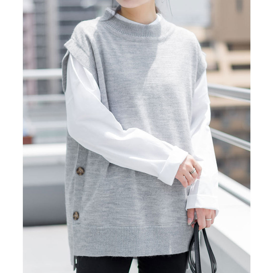 Jungle Jalopy Side Button Vest
