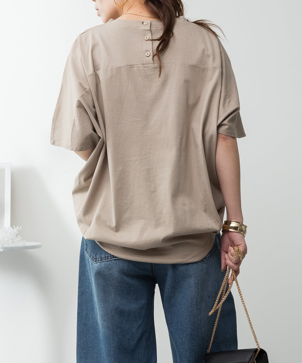 ジャングルジャロピー JUNGLE JALOPY コクーンシルエットプルオーバー レディース 大きいサイズ （GRAY-BEIGE） GRAY-BEIGE