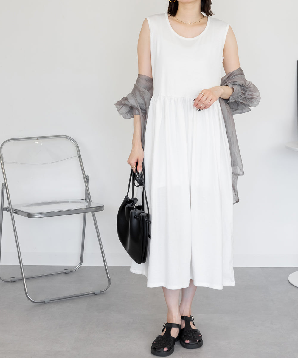 ジャングルジャロピー JUNGLE JALOPY ノースリーブカットワンピース レディース 大きいサイズ （OFFWHITE） OFFWHITE