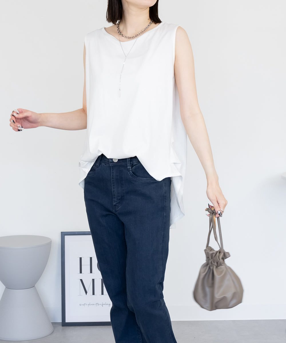 ジャングルジャロピー JUNGLE JALOPY 脇タックノースリーブトップス レディース 大きいサイズ （WHITE） WHITE