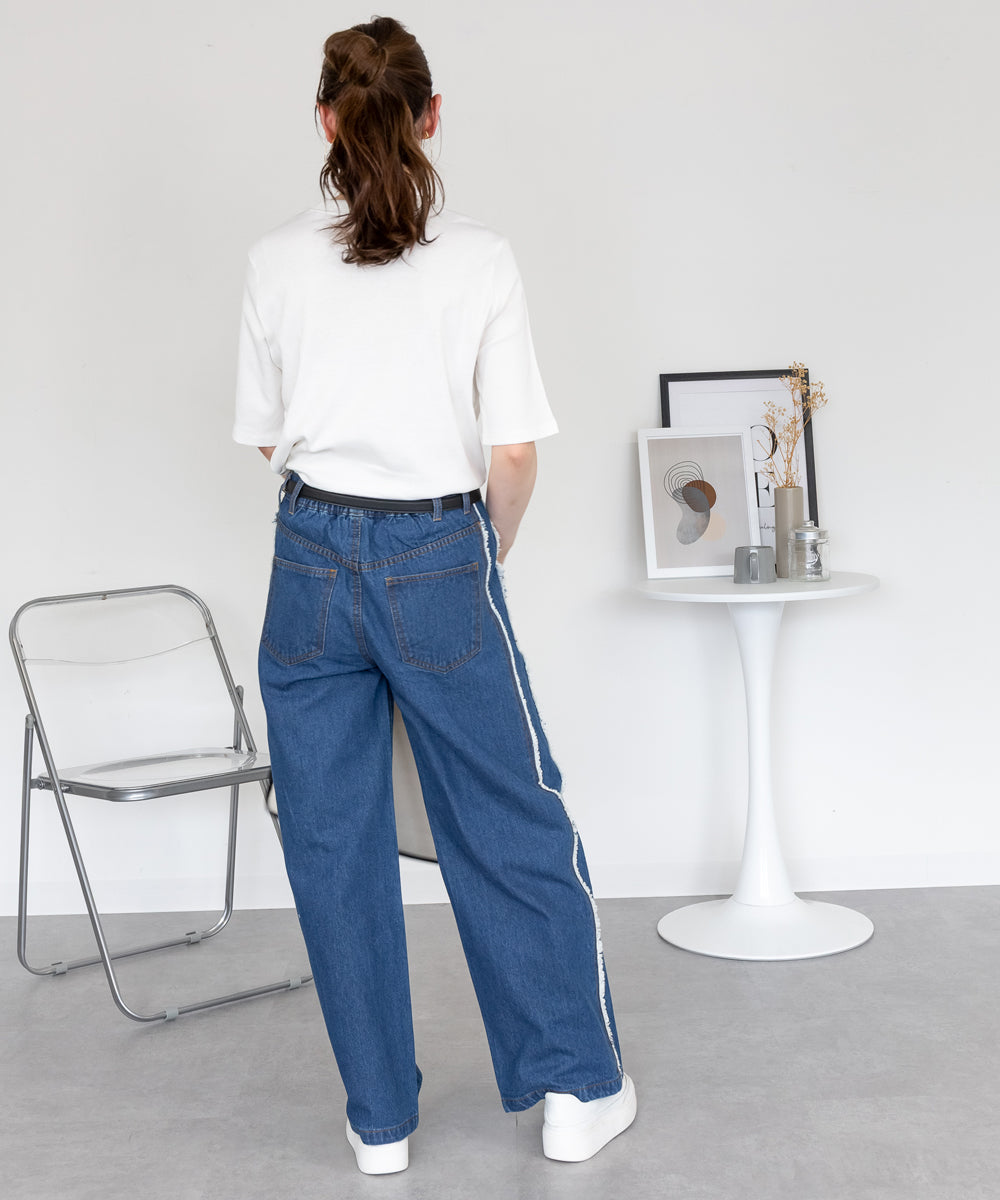 ジャングルジャロピー JUNGLE JALOPY 2×2リブ プチハイネック 半袖 Tシャツ 無地 シンプル モックネック 夏 インナー 重ね着 レディース 大きいサイズ （OFFWHITE） OFFWHITE