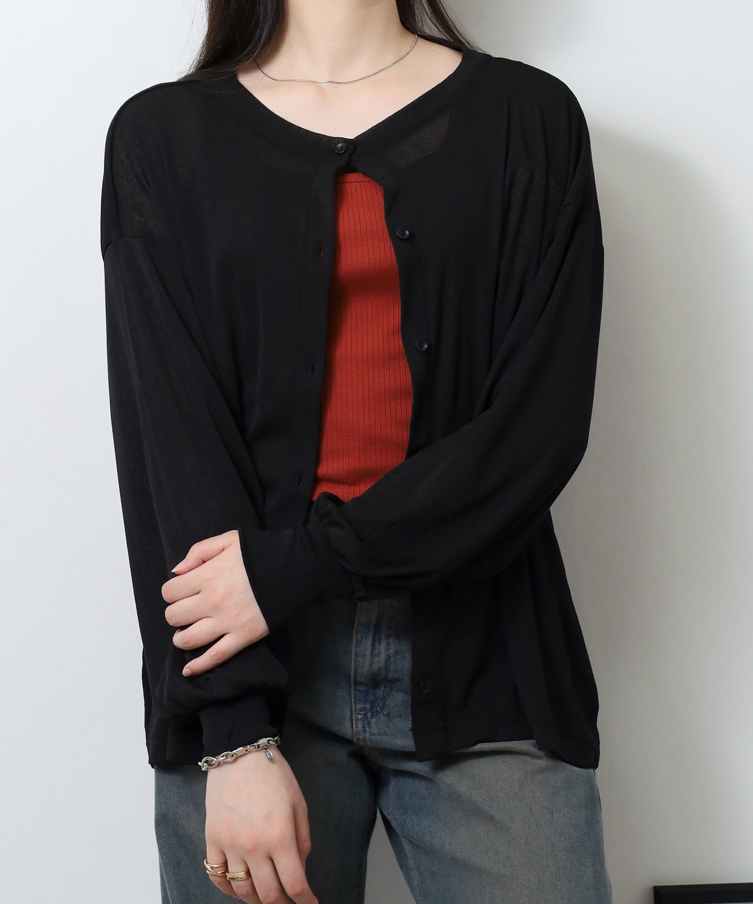 ジャングルジャロピー JUNGLE JALOPY シアースラブカーディガン レディース （BLACK） BLACK