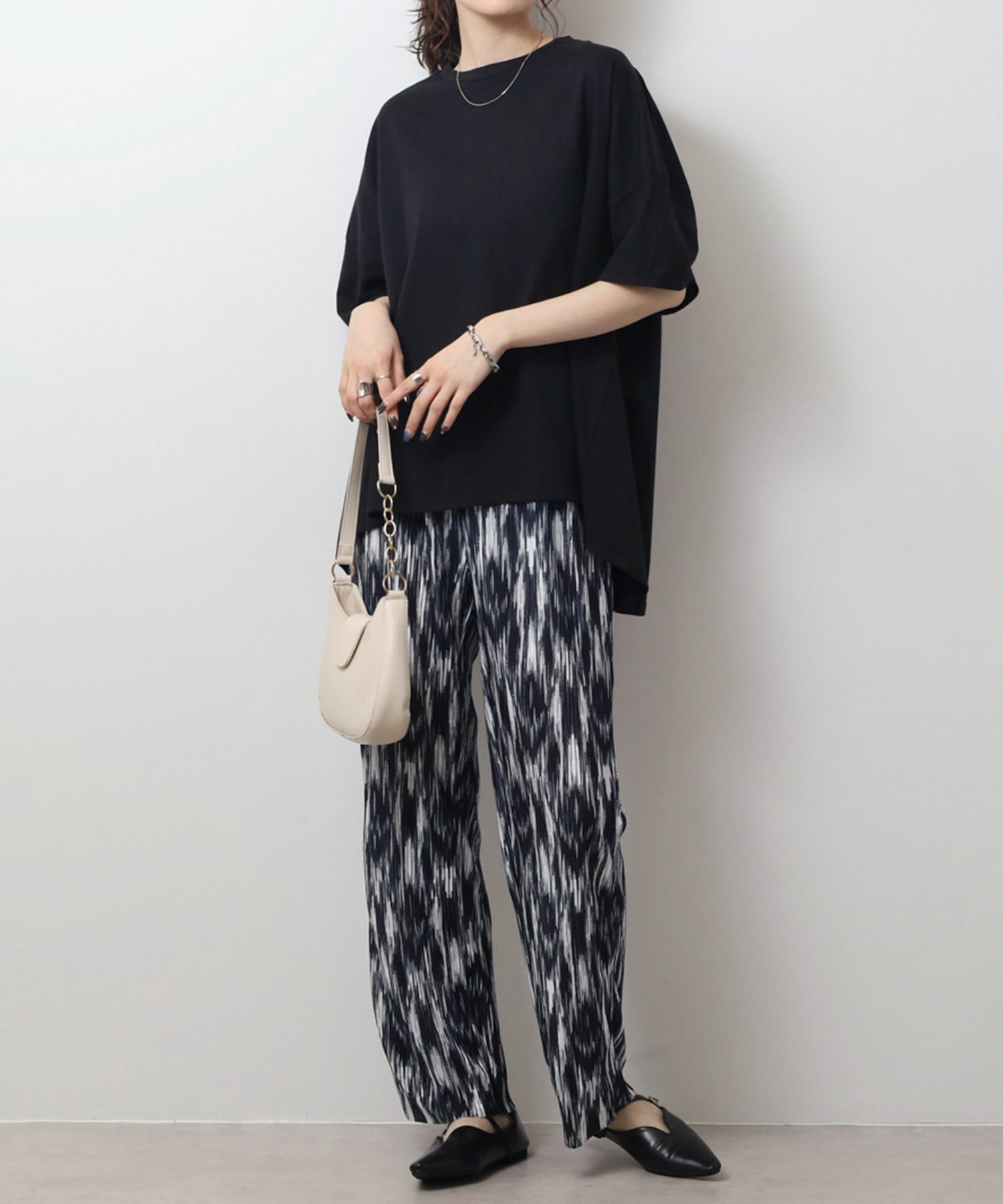 ジャングルジャロピー JUNGLE JALOPY バッグギャザーTシャツ レディース 半袖 フレア トップス シャツ 夏 夏服 チュニック （BLACK） BLACK