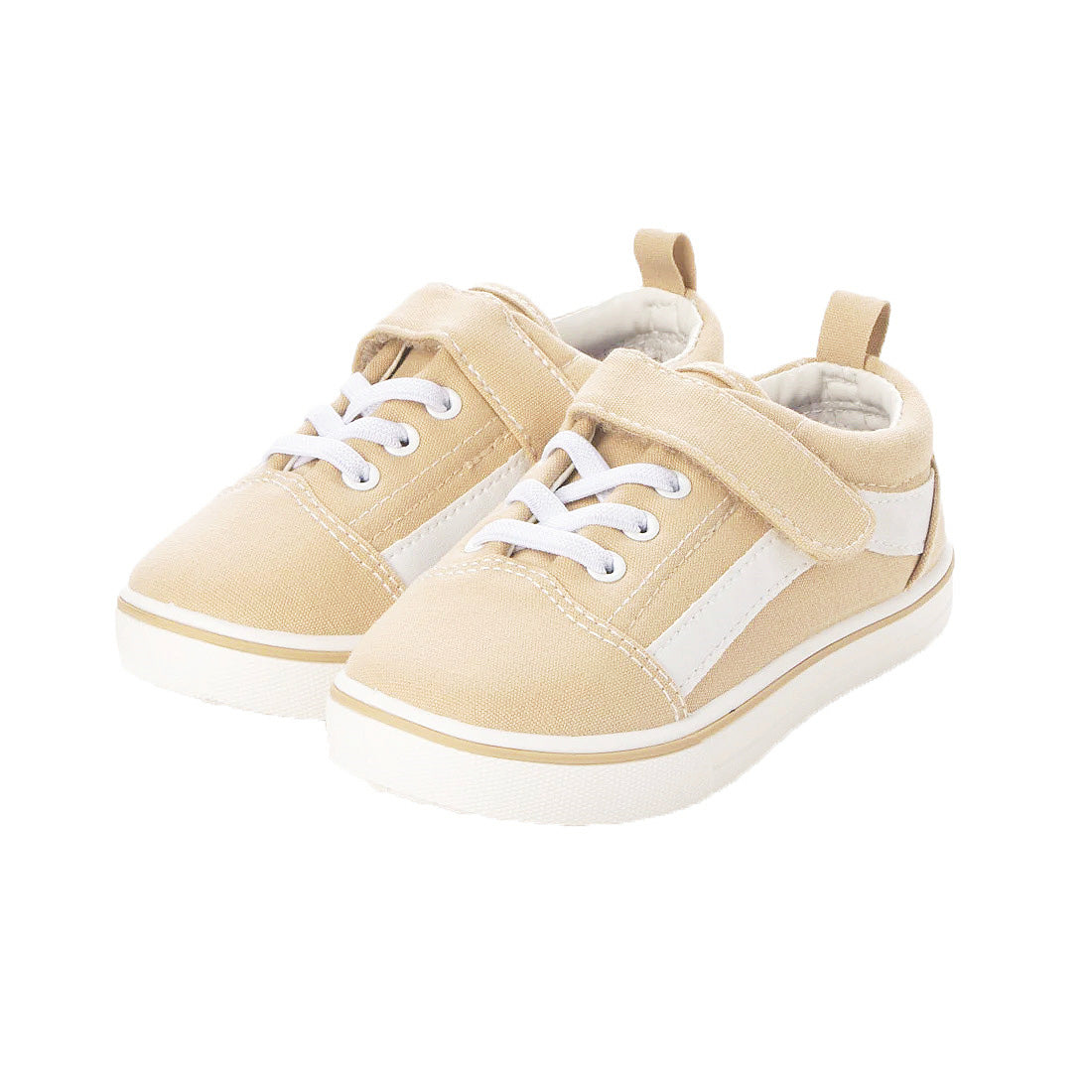 K's PLUS Kids Canvas Shoes Velcro Sneakers Low Cut Children's ASK0001