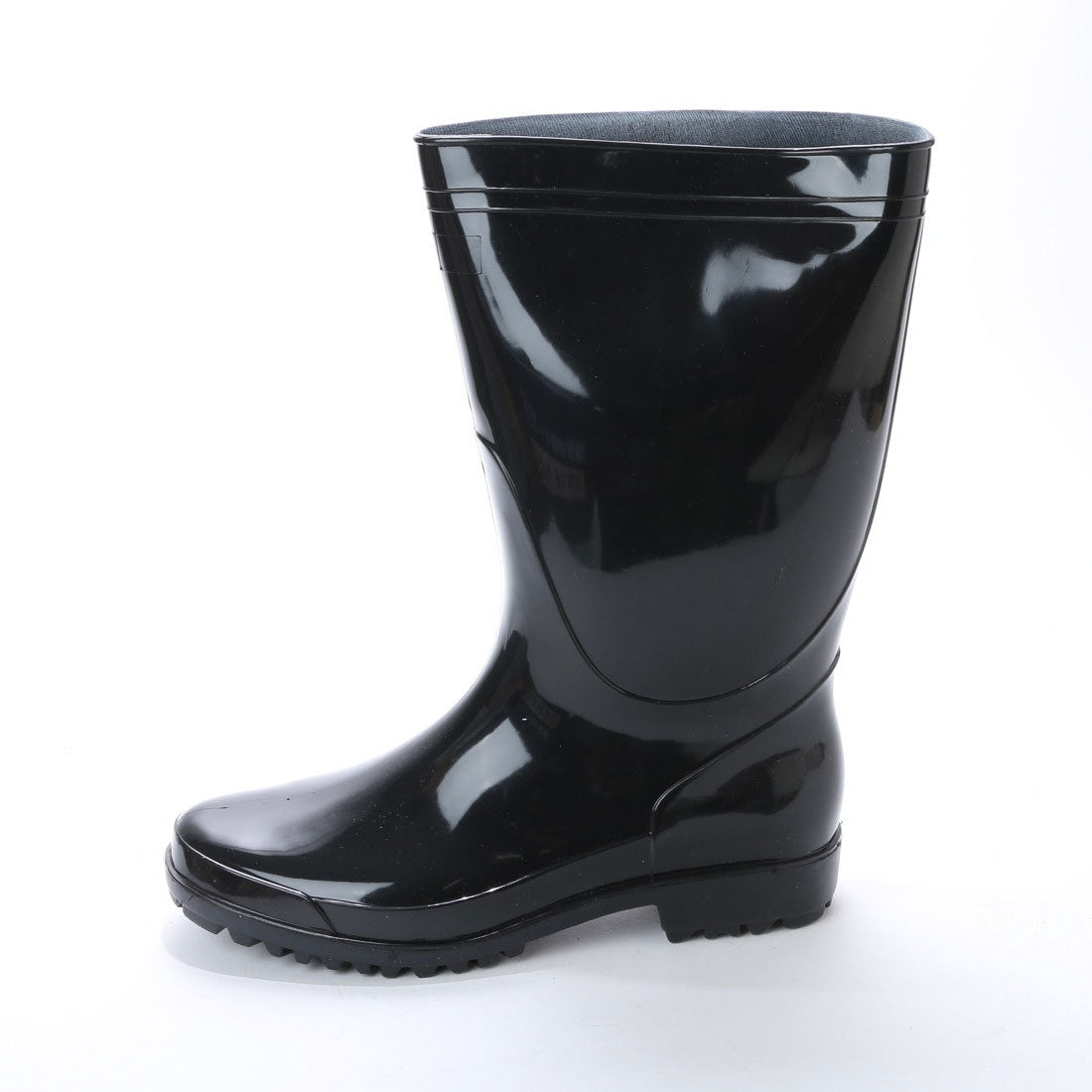 K's PLUS Lightweight Half-Length Boots for Light Work Black Long Boots p_16049