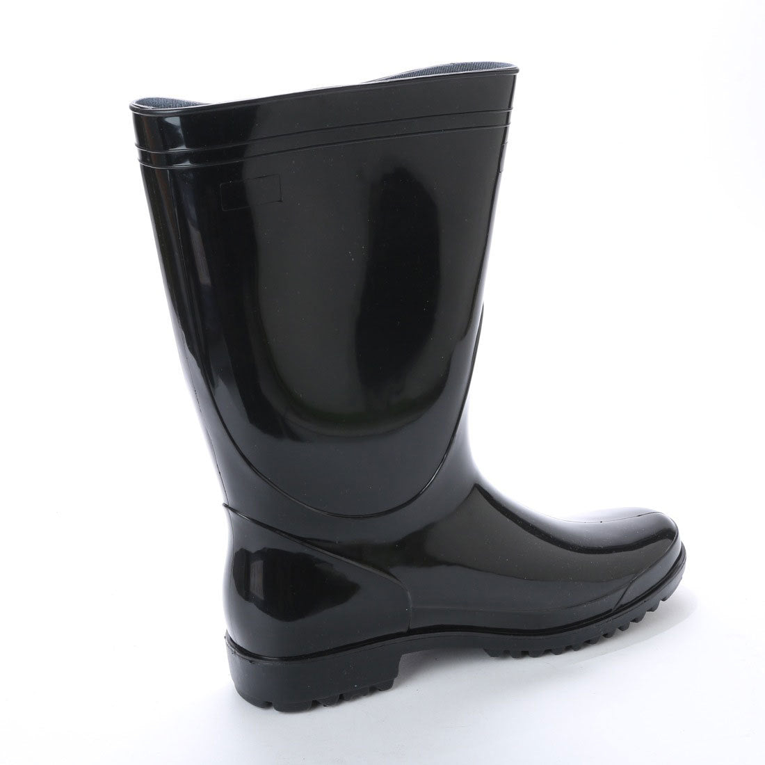 K's PLUS Lightweight Half-Length Boots for Light Work Black Long Boots p_16049