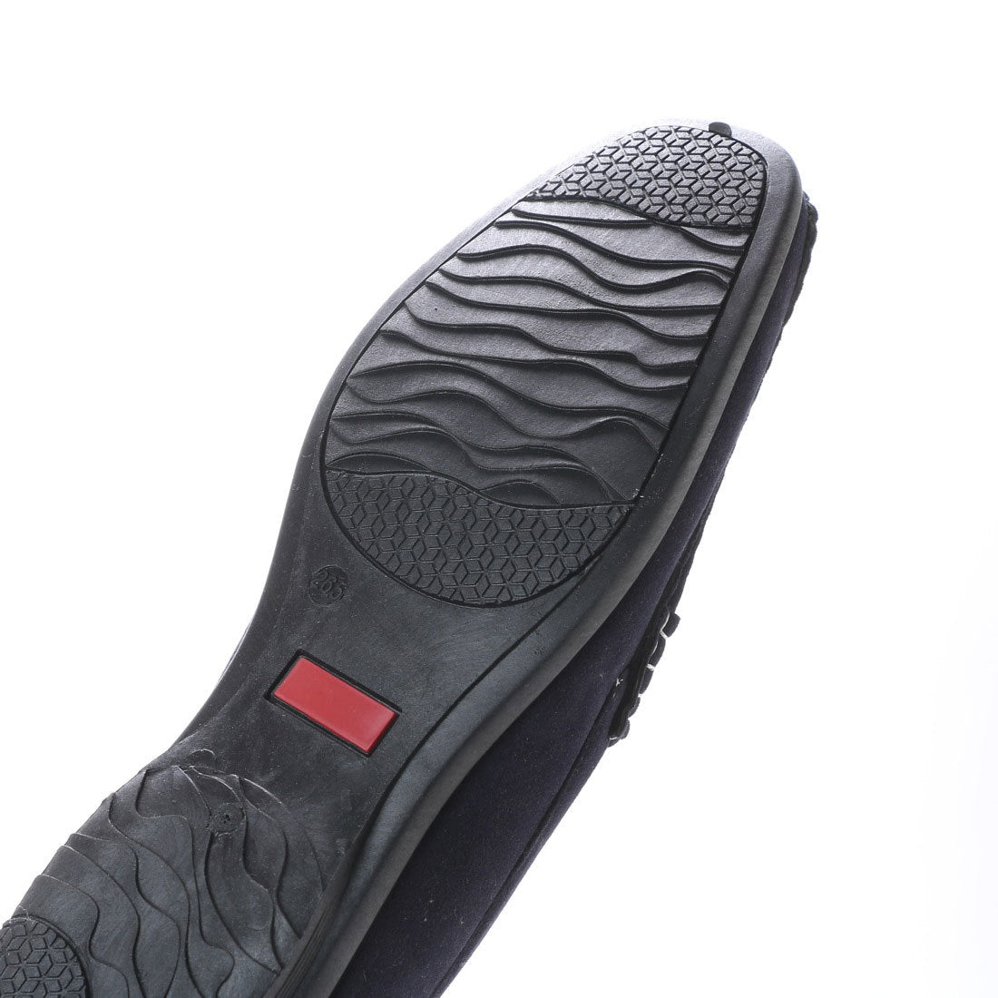 K's PLUS Driving Shoes Bit Loafers Suede Black kp_15109