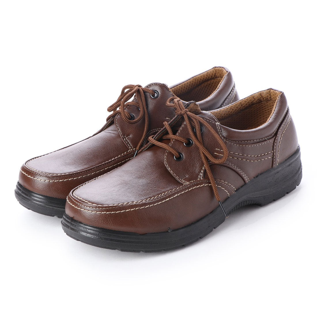ケーズプラス K's PLUS 紳士 レースアップ カジュアルシューズ kp_19105,BROWN