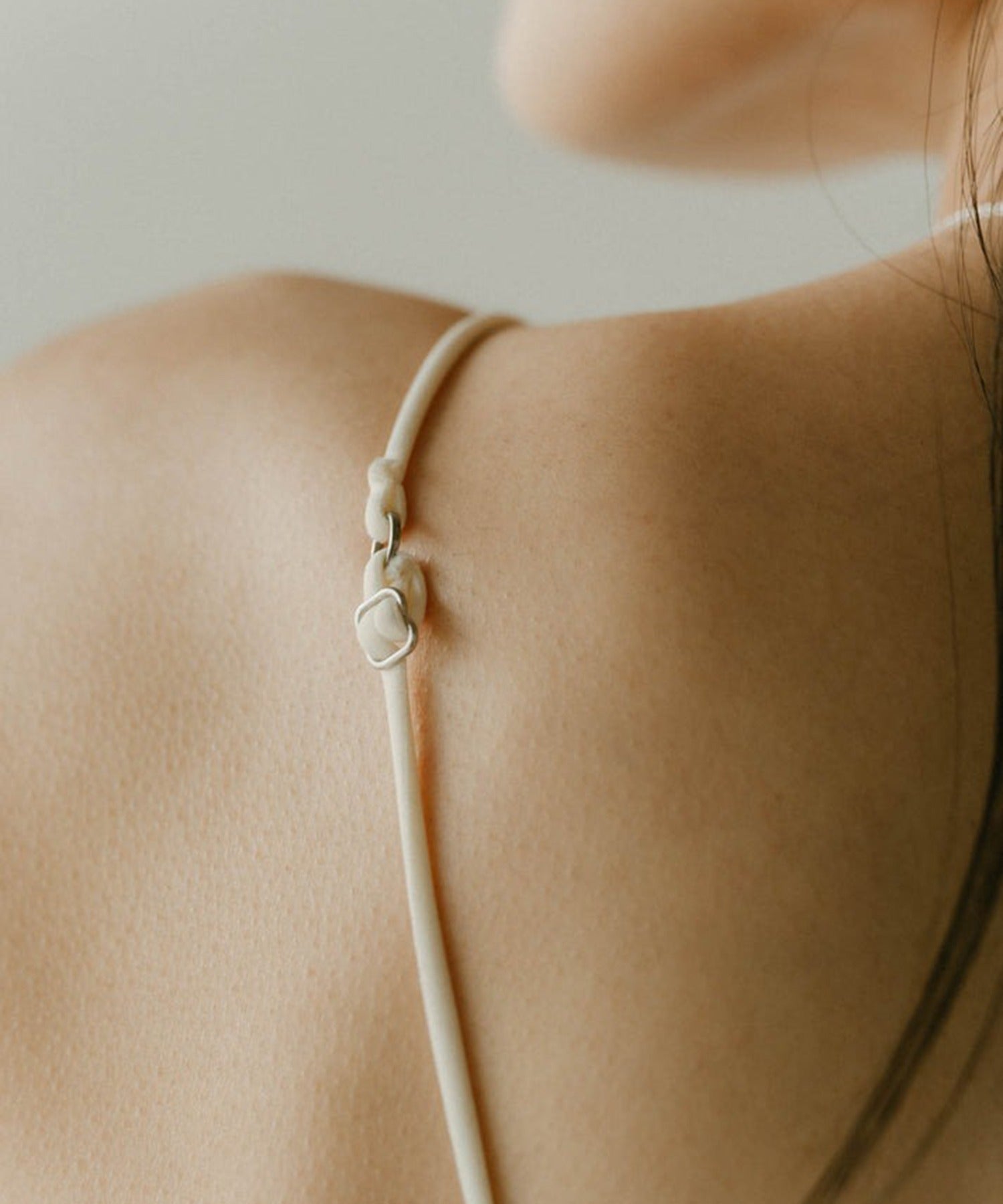 クヌースマーフ Knuth Marf knit triangle bra （アイボリー） アイボリー