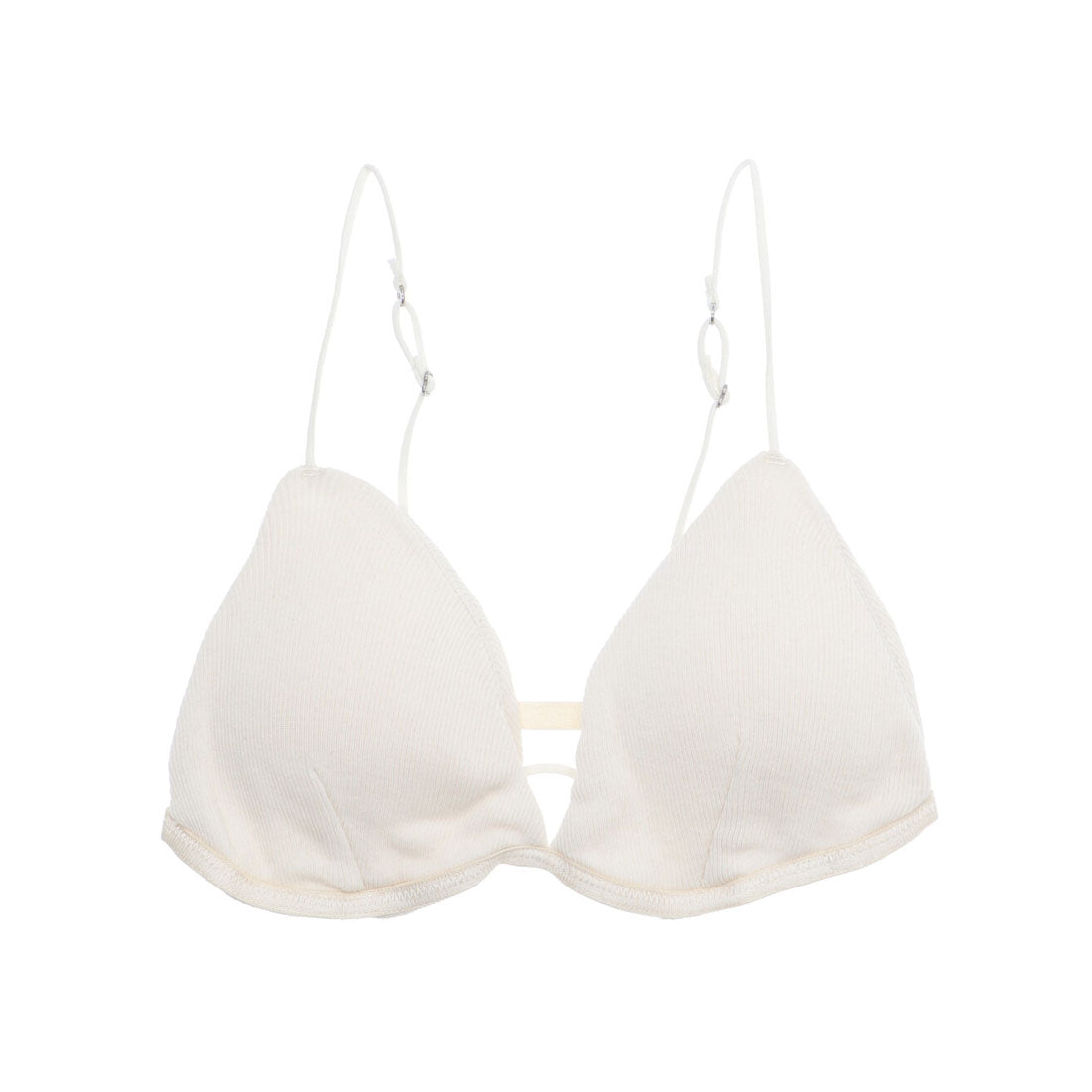 クヌースマーフ Knuth Marf knit triangle bra （アイボリー） アイボリー