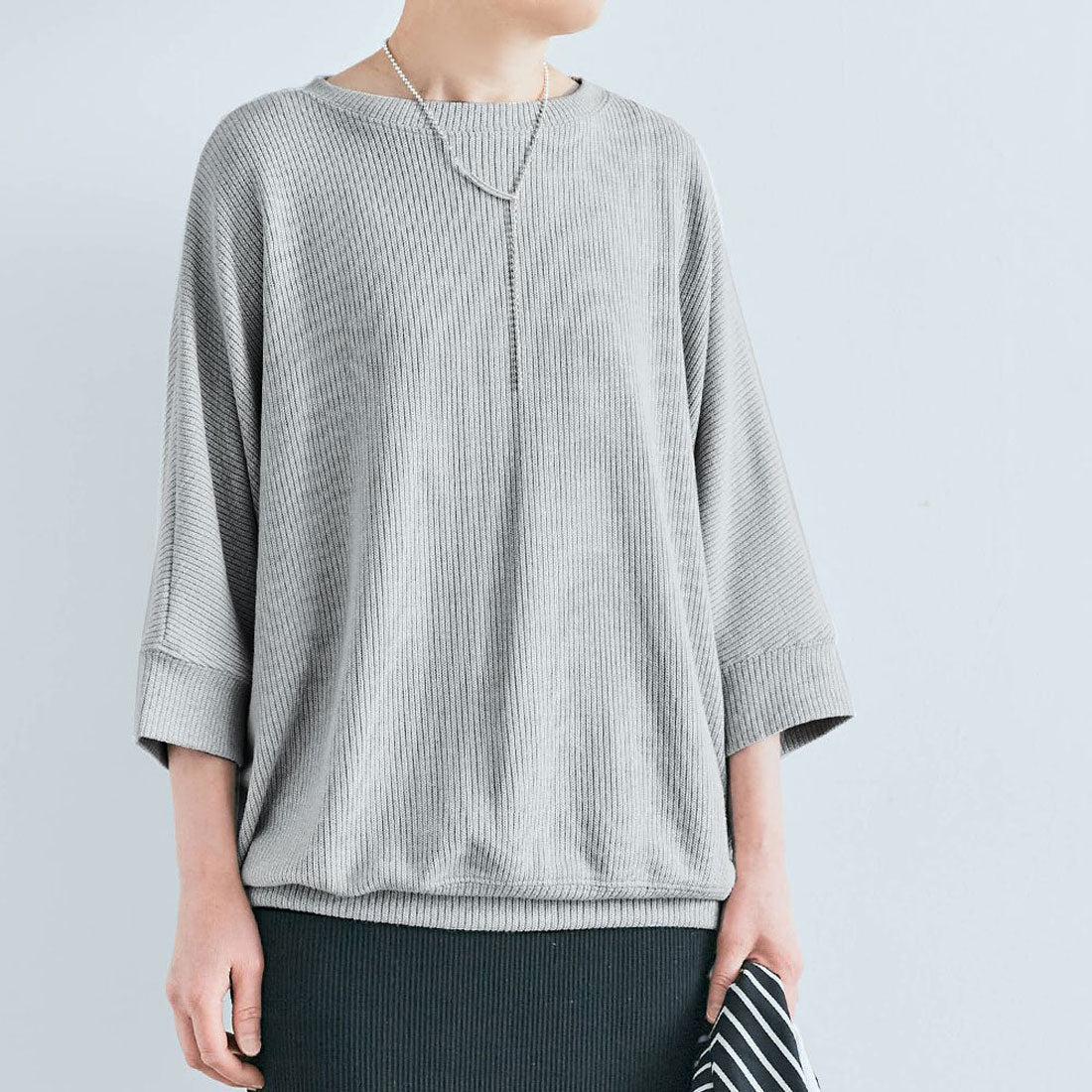 KiraKiraShop Tops《Cotton Stretch Dolman Top All 7 Colors》［jgt0055］