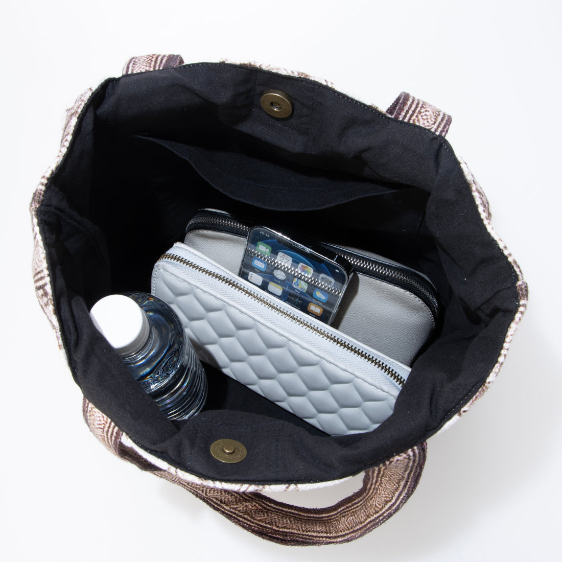 カンカン KANKAN デジタルPtトートバッグ （ブラック） ブラック