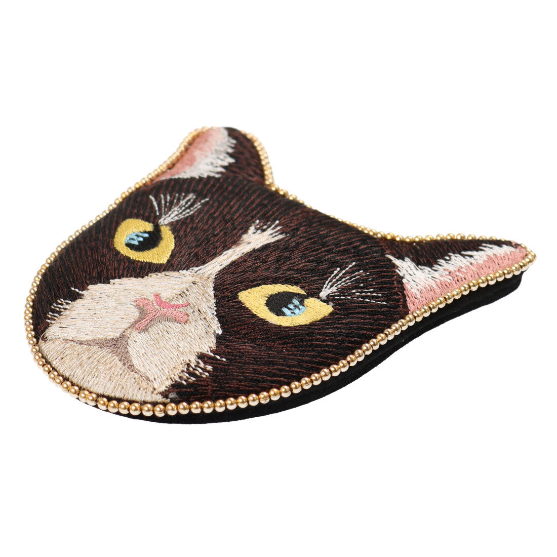 KANKAN Cat Embroidery Mirror