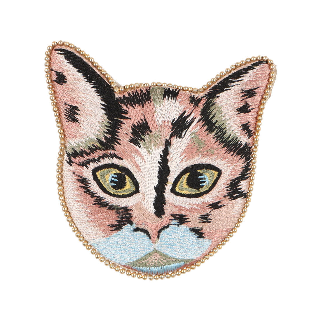 KANKAN Cat Embroidery Mirror