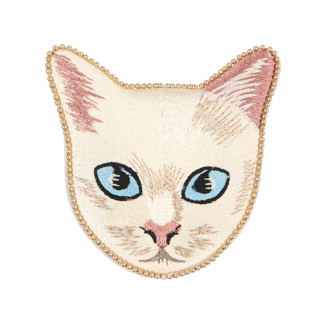 KANKAN Cat Embroidery Mirror