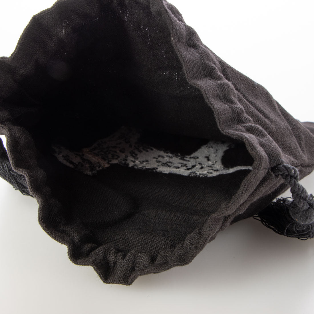 KANKAN Dalmatian embroidered drawstring bag