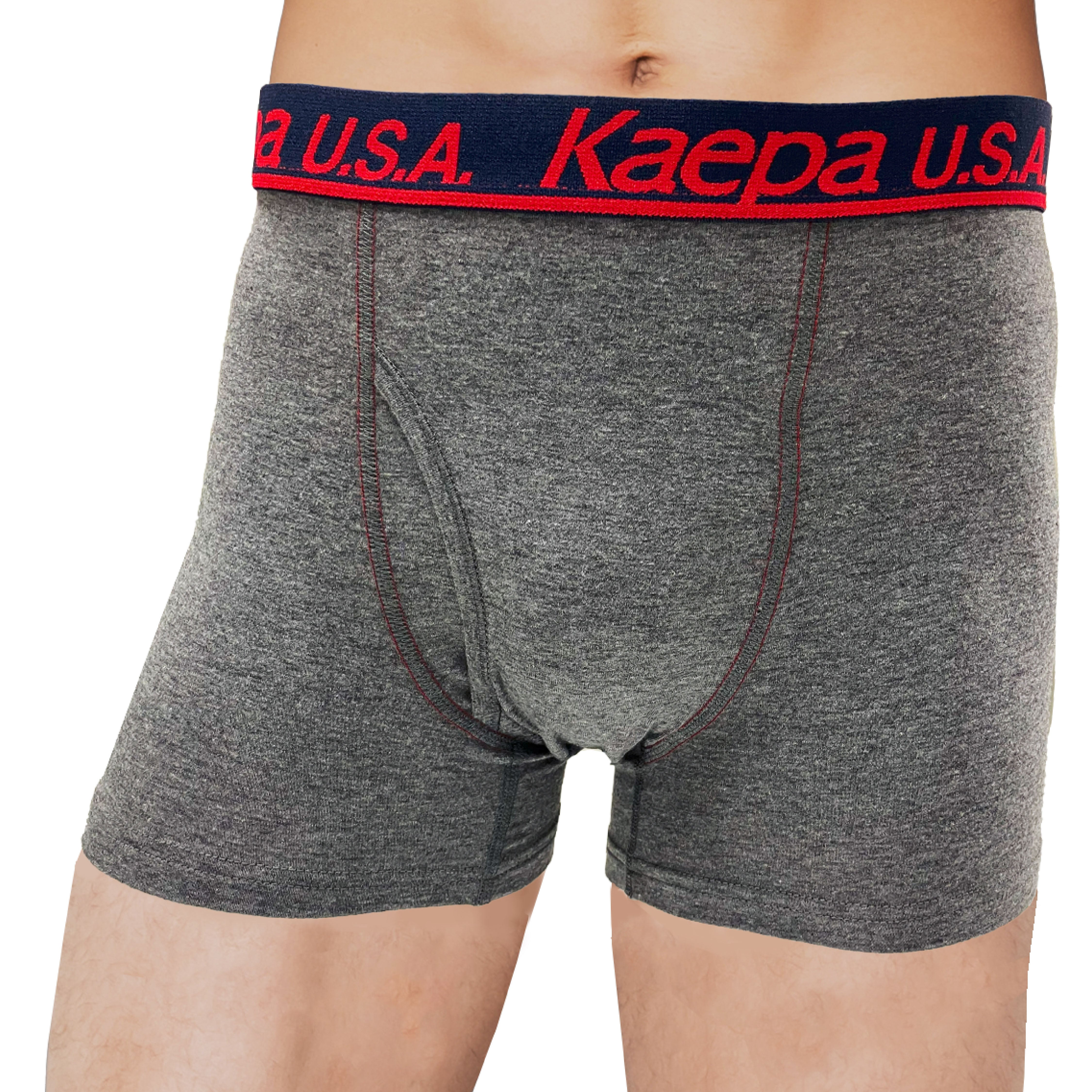 kaepa（ケイパ ）前開きボクサーブリーフ 【返品不可商品】 （チャコール） チャコール