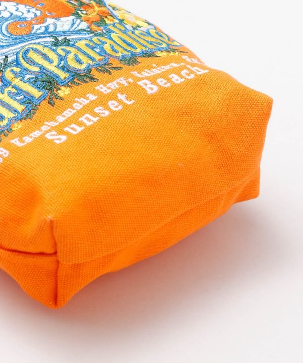カヒコ Kahiko マイカイエンブ巾着ミニショルダーバッグ （オレンジ） オレンジ
