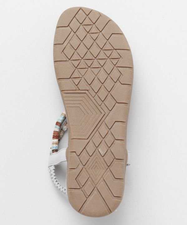 【Kahiko】カハカイサンダル ベージュ ベージュ