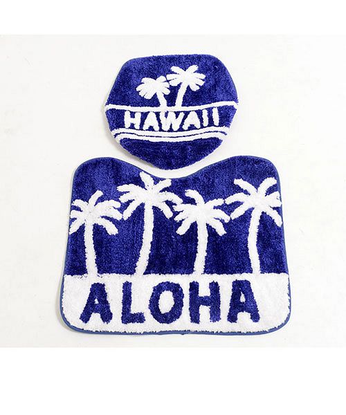 卡希科 Kahiko Kahiko 棕櫚樹廁所套件 廁所蓋 雜貨 卡希科 kahiko 地墊 生活雜貨 夏威夷 hawaii 夏威夷式 日落 海灘 衝浪