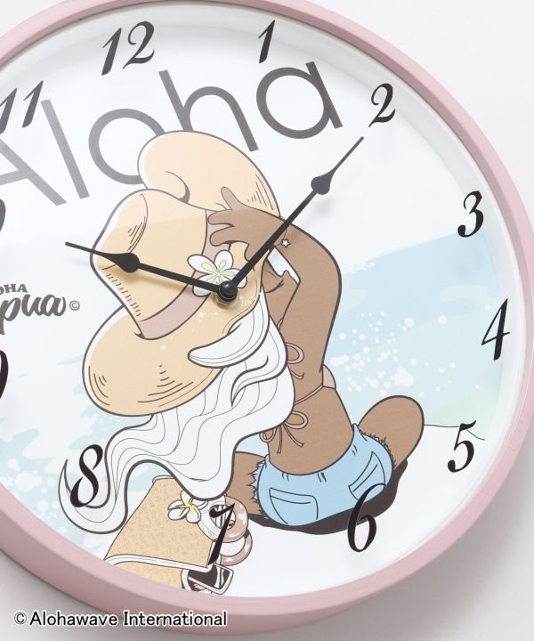 カヒコ Kahiko ALOHA MAPUAクロック【返品不可商品】 （ホワイト系） ホワイト系