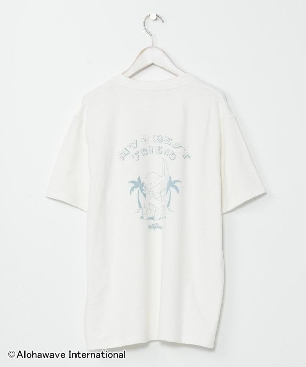 カヒコ Kahiko ナヘナヘメンズTシャツ【ALOHA MAPUA】 （ホワイト） ホワイト